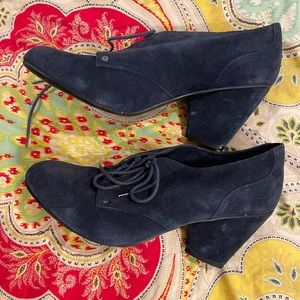 Dr. Scholls midnight suede booties, size 11, brand new never worn